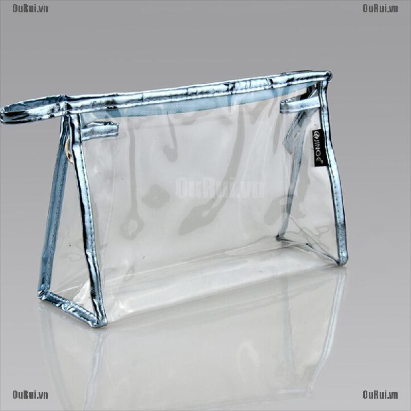 Túi Nhựa PVC Trong Suốt Đựng Đồ Trang Điểm Tiện Dụng