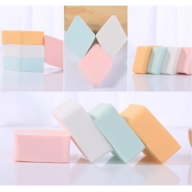 Set 4 Bông Mút Trang Điểm  Chuyên Nghiệp  Tiện Dụng