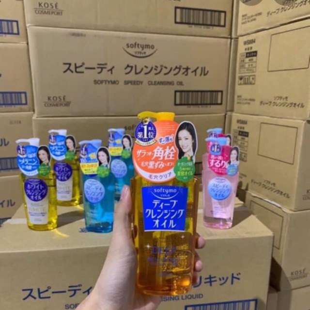 Dầu tẩy trang Kose Softymo Cleangsing Oil 230ml nội địa Nhật