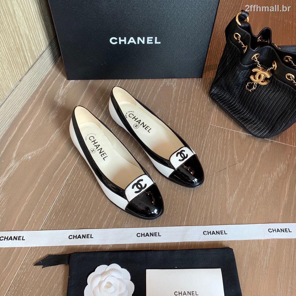 Chanel! chanel! Giày sandal Đế Bằng Hở Ngón Thời Trang Cho Nữ