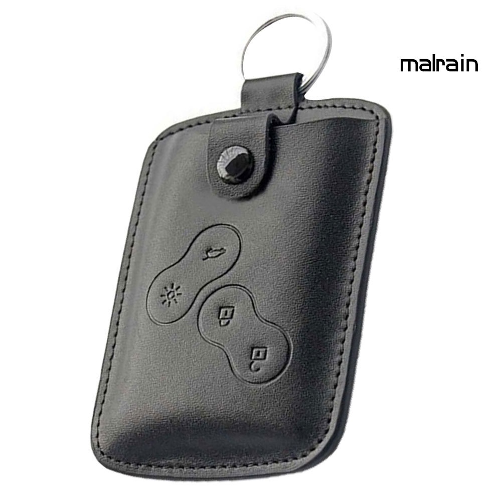 Bao Da Đựng Chìa Khóa Xe Hơi Renault Scenic Kèm Móc Khóa Tiện Lợi