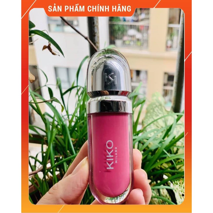 Son Kiko Instant Colour mã 08 màu hồng nhạt, son kem lỳ lên màu đẹp