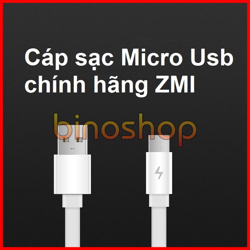 Cáp sạc nhanh micro usb ZMI - Xiaomi