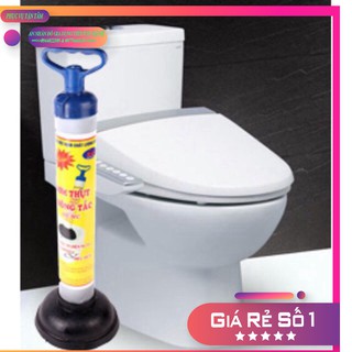 RẺ VÔ ĐỊCH Bơm thông tắc bồn cầu tiện lợi dễ sử dụng