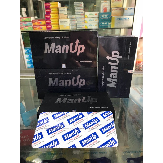 ✅(CHÍNH HÃNG)✅ MANUP mạnh gấp 3 lần Rocket 1h (Hộp 6 viên) - Sao Thái Dương