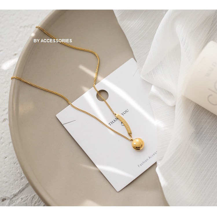 Dây chuyền titan mặt cười Has been smile không gỉ WN200405