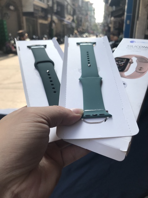 Dây Silicone thay thế Apple Watch Chính Hãng Seri 1/2/3/4/5