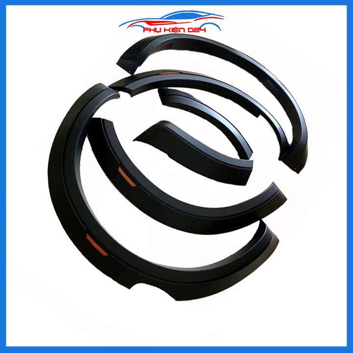Bộ ốp cua lốp xe ô tô Colorado 2016-2017-2018-2019-2020-2021 mẫu phản quang trang trí bảo vệ lốp xe