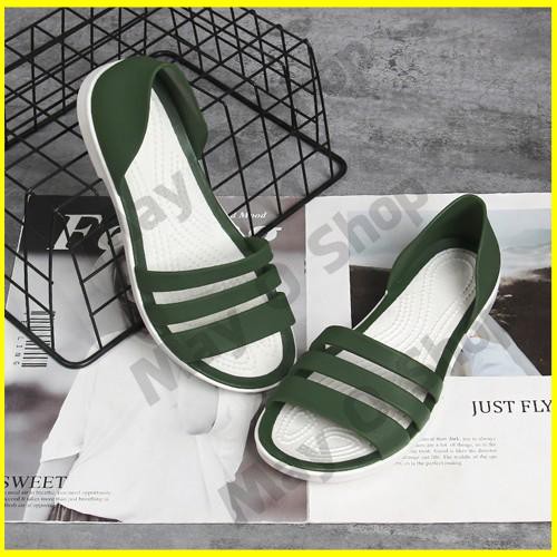 Dép Đế Bệt Nữ, Giày Thoáng Mát Đi Biển Mùa HèThời Trang Hàn Quốc Đẹp Giá Rẻ 6020 May O Shop