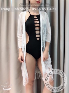 Áo choàng đi biển - kimono