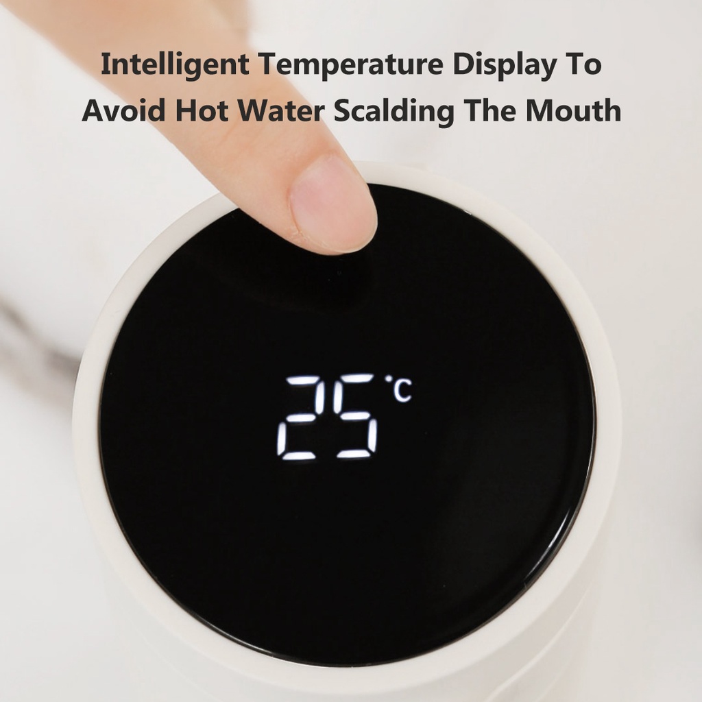 Xiaomi Youpin Bình nước giữ nhiệt   Quange 480ML bằng thép không gỉ có nắp đậy tiện dụng