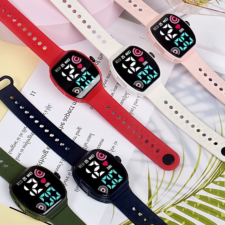 LWCC D01 Đồng hồ điện tử đa năng màn hình led thời trang