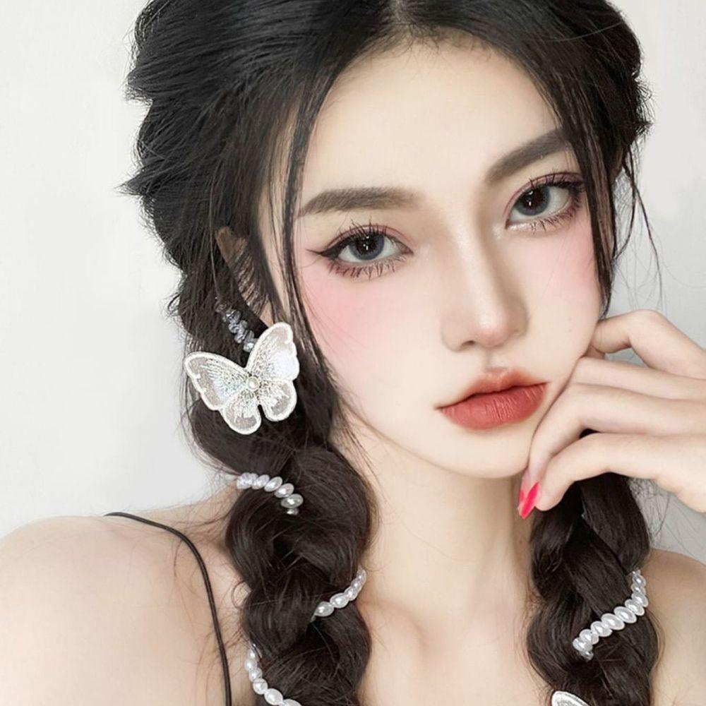 Nickolas Phụ Kiện Tết Tóc Hình Xương Cá Đáng Yêu