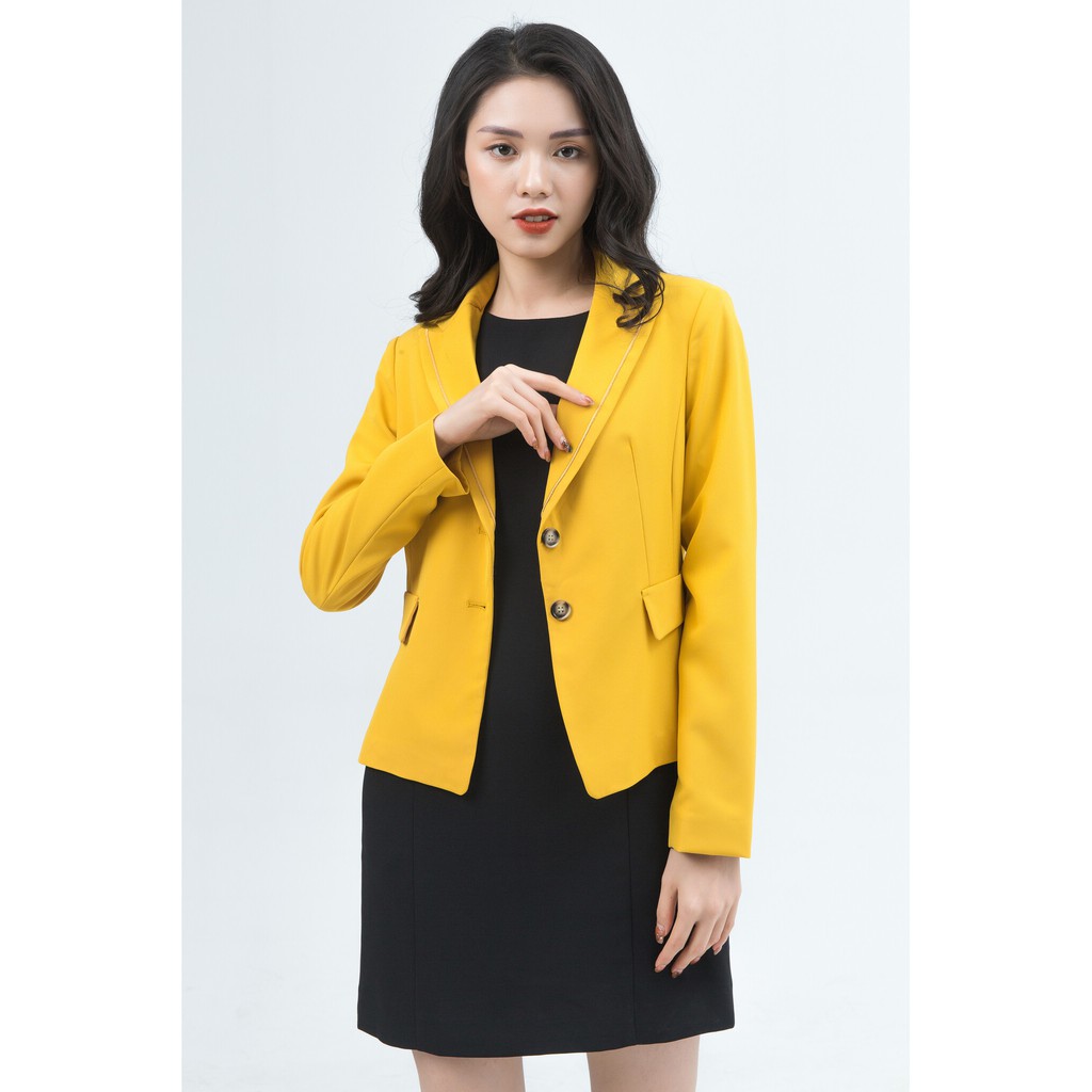 Áo Vest nữ cổ 2 ve thiết kế IVY moda MS 67M5033 | BigBuy360 - bigbuy360.vn
