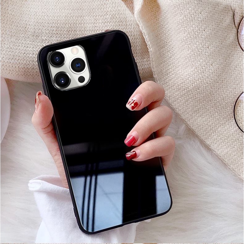 Ốp Lưng IPHONE 13, 13 PRO, 13 PRO MAX, IPHONE 13 MINI Mặt kính gương sáng bóng cao cấp