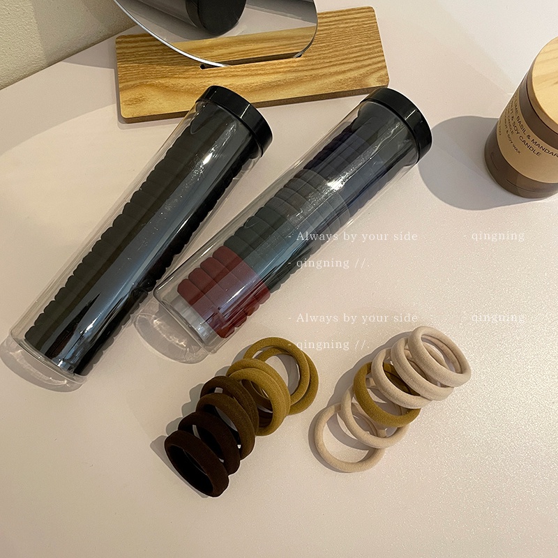 DREJEW Bộ 20 dây thun buộc tóc phong cách Hàn Quốc thời trang