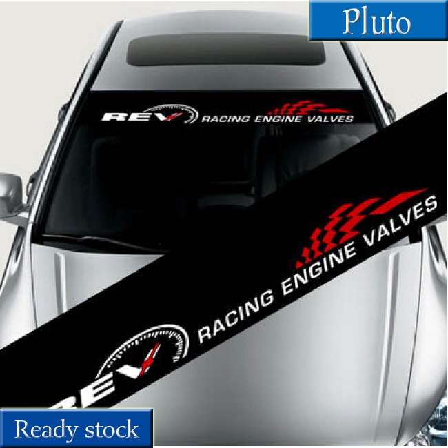 Decal phản quang nhiều màu dán kính chắn gió xe hơi