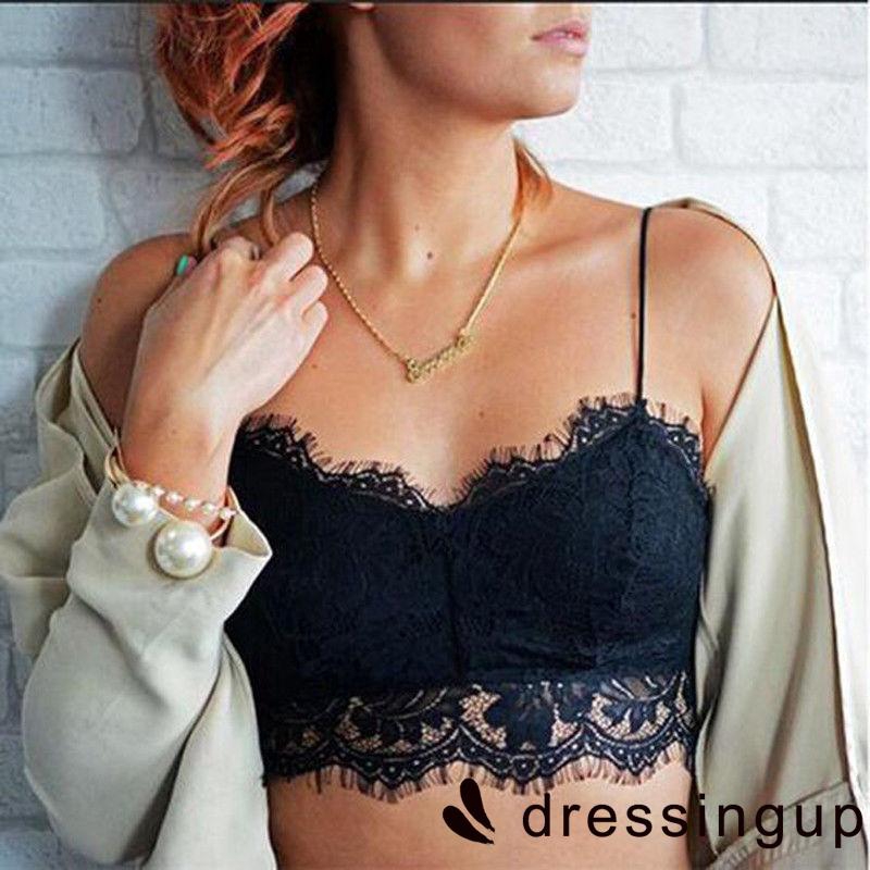 DRESSINGUP-Áo lót nữ thiết kế ren thời trang quyến rũ