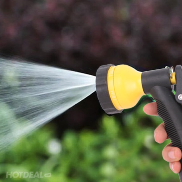 Vòi Xịt Nước Tưới Cây 8 tia đa năng (Loại Tốt)