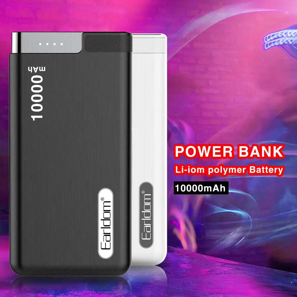 Sạc dự phòng Earldom 10.000mAh PB17, pin sạc dự phòng hỗ trợ sạc nhanh Beetechvietnam