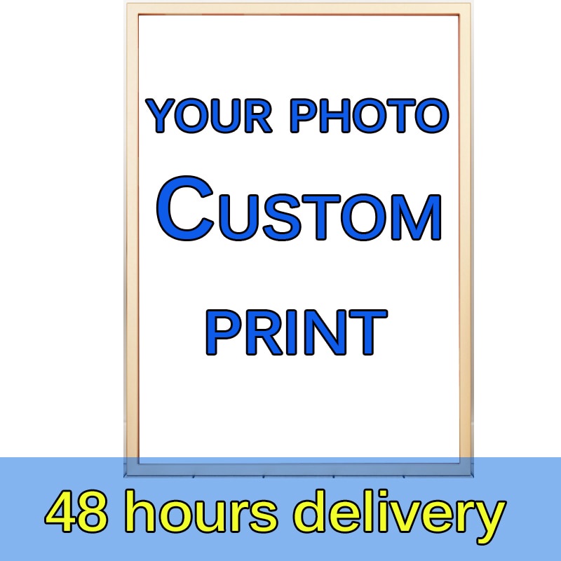 Tranh vải bạt treo tường in hình phong cảnh động vật nổi bật để trang trí nhà cửa custom