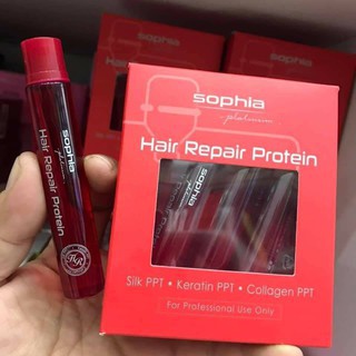 HAIR SOPHIA PROTEIN REPAIR PHỤC HỒI TÓC HƯ NÁT 13ML X 10 ỐNG