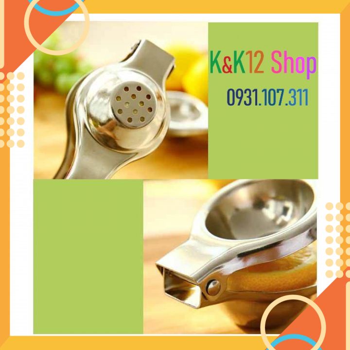 Dụng cụ vắt chanh, ép chanh, lọc nước cốt chanh.