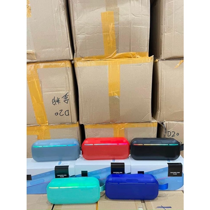 Loa Bluetooth MMS-300 Công Suất 5W, Pin 1200mAh, Đèn Led 7 Màu, Bass Mạnh, Hỗ Trợ Khe Cắm Thẻ Nhớ, USB, Đài FM