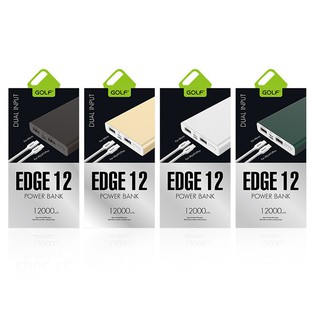 Sạc dự phòng GOLF EDGE12 12000mAh