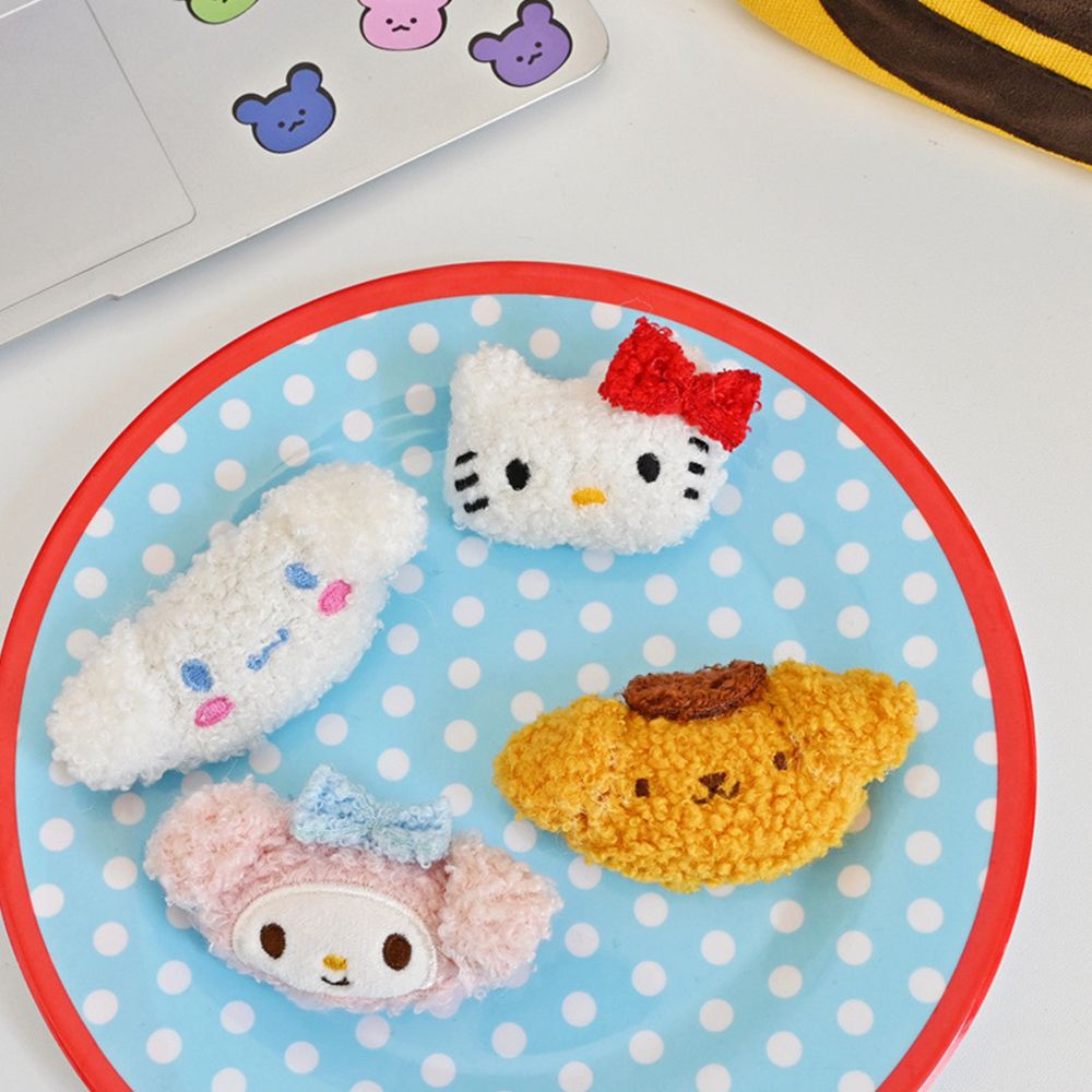 Ghim cài áo hình chú chó Melody hoạt hình phong cách Lolita Hàn Quốc dễ thương