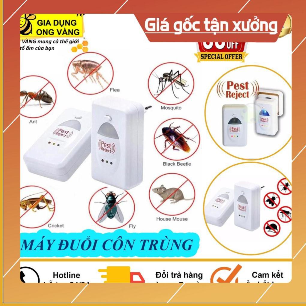 [MỚI]  Máy Đuổi Côn Trùng, Thiết Bị Xua Đuổi Côn Trùng Pest Rejeck, Không Dùng Hóa Chất, An Toàn Khi Sử Dụng