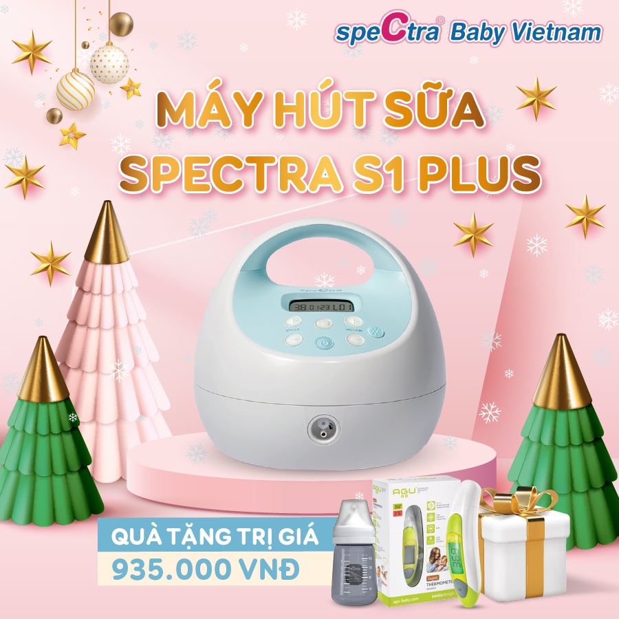 (Mua Kèm Deal 0đ) Máy Hút Sữa Điện Đôi Spectra S1 Plus Chính Hãng (Bảo Hành 2 Năm)