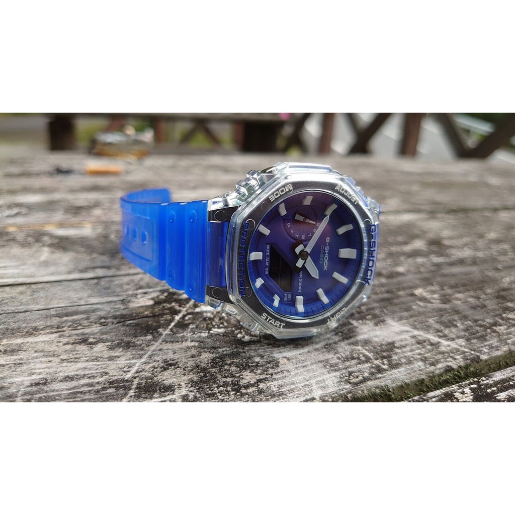 Đồng Hồ Casio Nam Dây Nhựa GSHOCK GA-2100HC-2ADR Chính Hãng