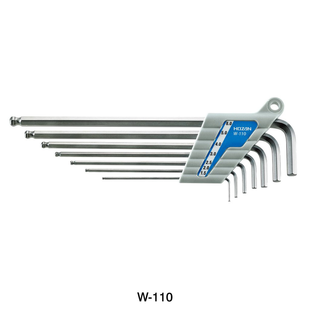 Bộ lục giác 7 chi tiết W-110 Hozan