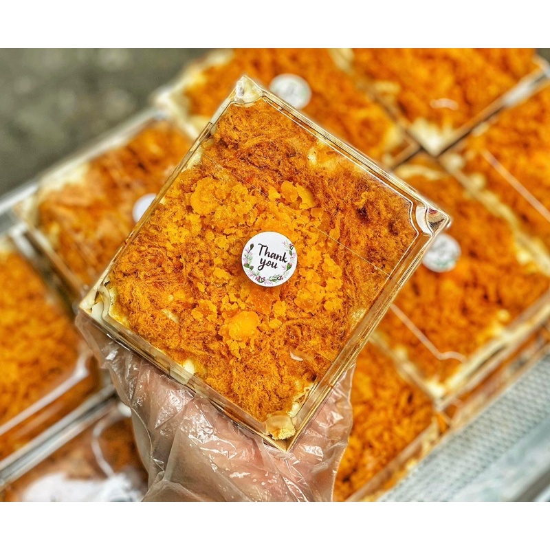 Bánh Bông Lan Nguyên Cám Trứng Muối Ruốc Gà Phomai Eatclean Dành Cho Người Ăn Kiêng