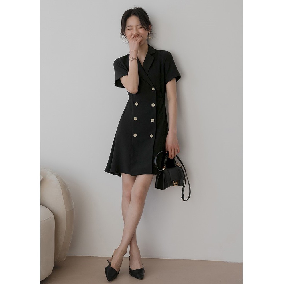 ĐẦM VEST WINDY ĐEN | SANG TRỌNG & TINH TẾ