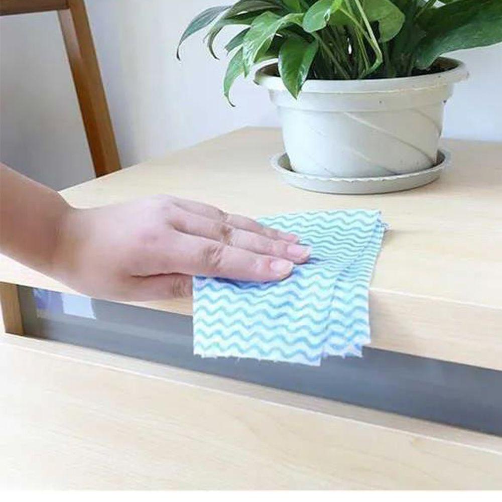 SUENIN Cuộn 50 Miếng Vải Lau Chén Dĩa Chống Bám Dầu Có Thể Tái Sử Dụng