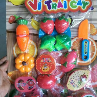 Vĩ cắt trái cây rau củ cho bé
