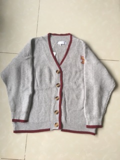 Áo khoác len thái thêu con voi ( hình thật cuối)
