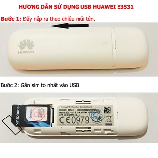 DCOM HUAWEI E3531 - HỖ TRỢ ĐỔI IP SIÊU NHANH - SIÊU BỀN BỈ