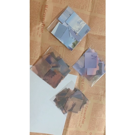 Set 25 giấy trang trí kiểu vintage