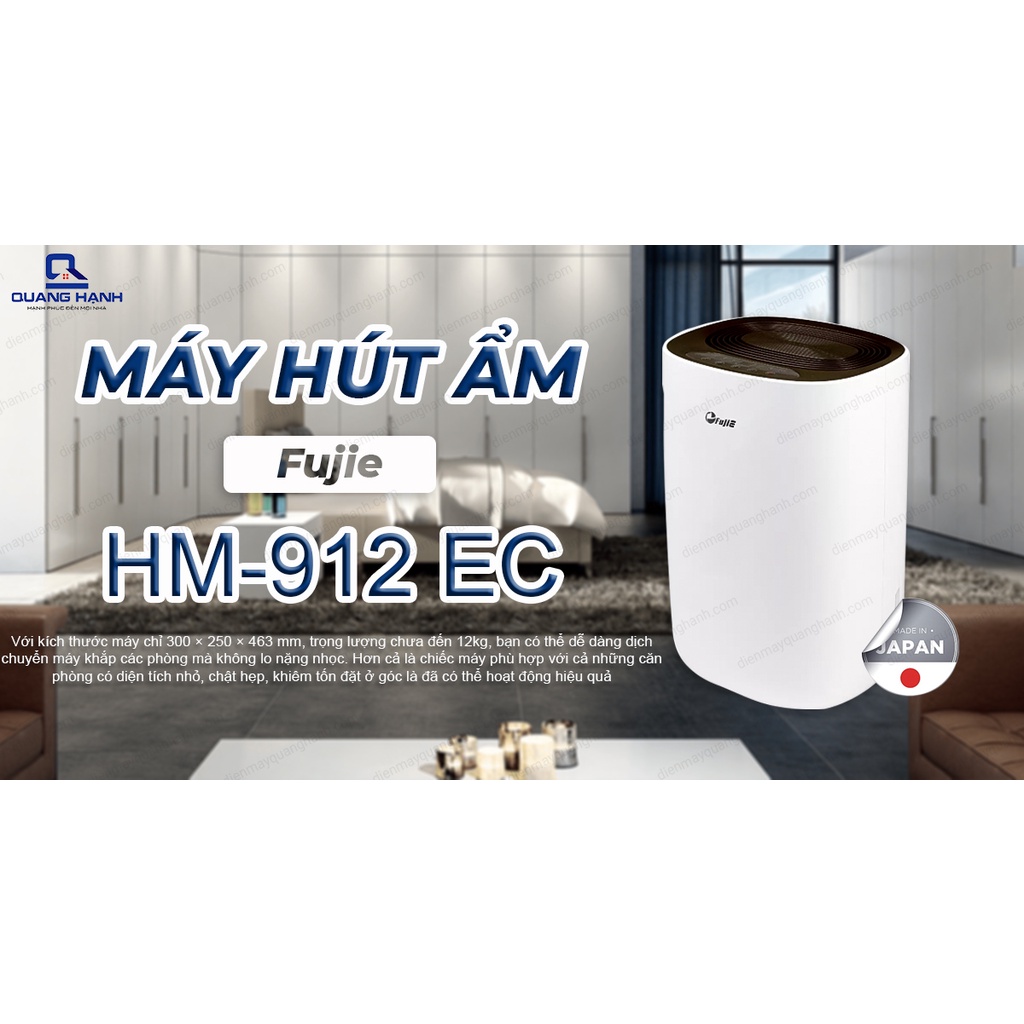 Máy hút ẩm Fujie HM-912EC-N | HM-914EC | HM-916EC | HM- 918EC