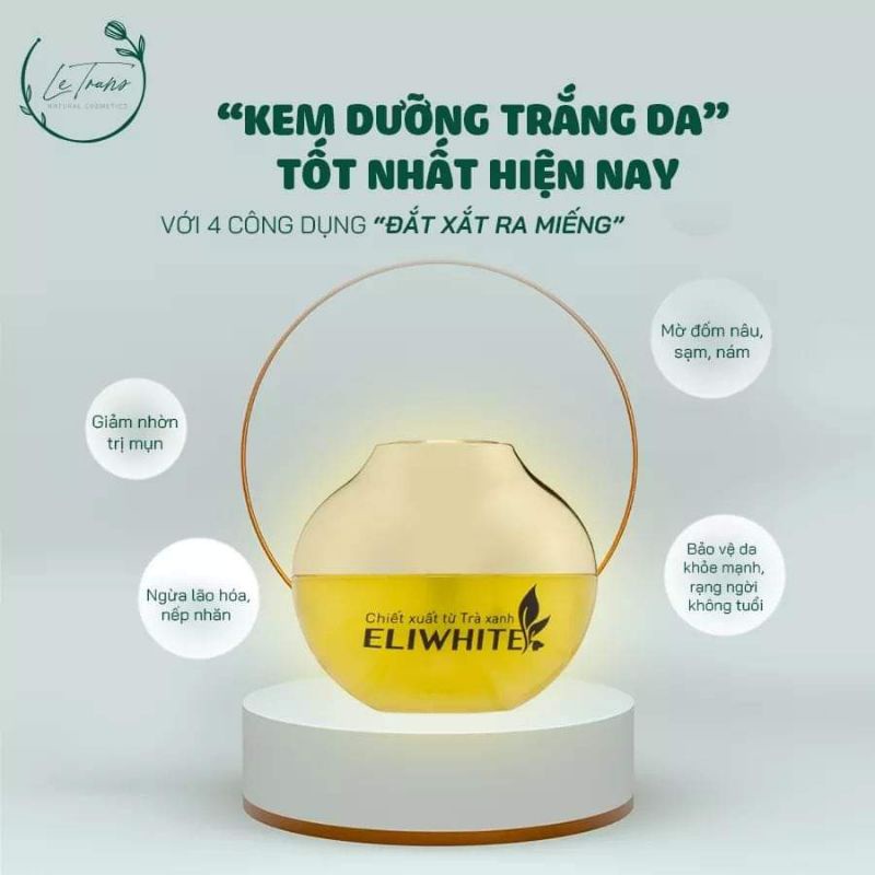[ Chính Hãng] Kem Mụn - Nám T.rắng Da EliWhite