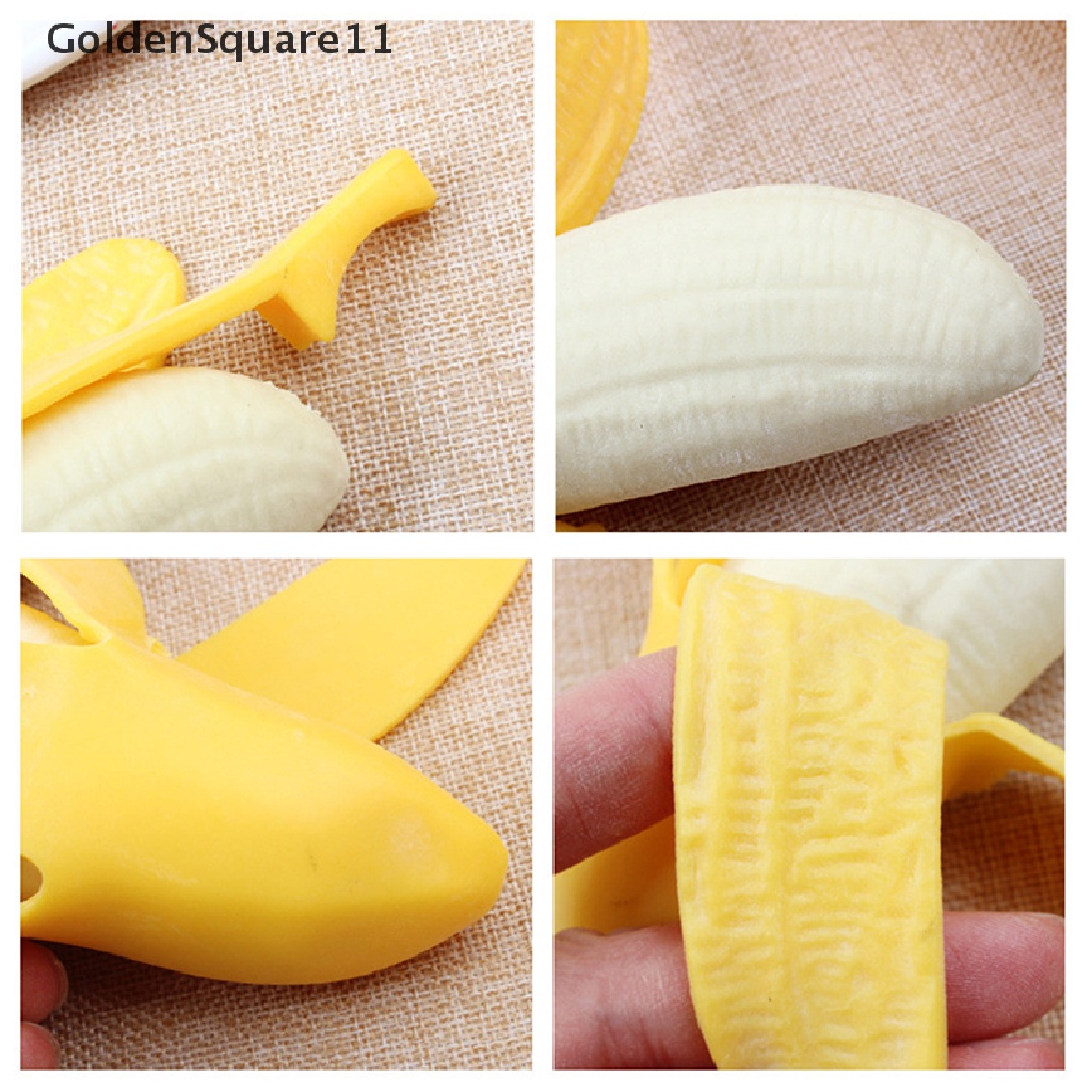 [Goldsquare11] Đồ Chơi Bóp Để Giảm Căng Thẳng, Hình Quả Chuối