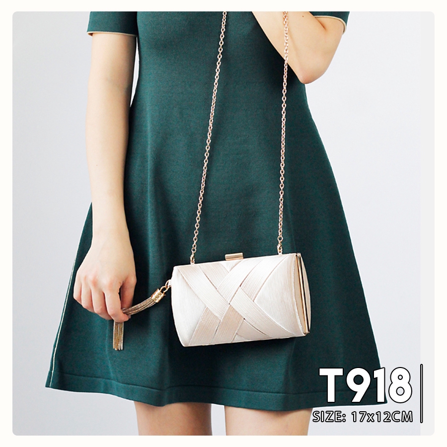 🔥ẢNH THẬT🔥Túi Xách Nữ Clutch Nữ Cầm Tay Đi Tiệc Sang Chảnh - T918 | BigBuy360 - bigbuy360.vn