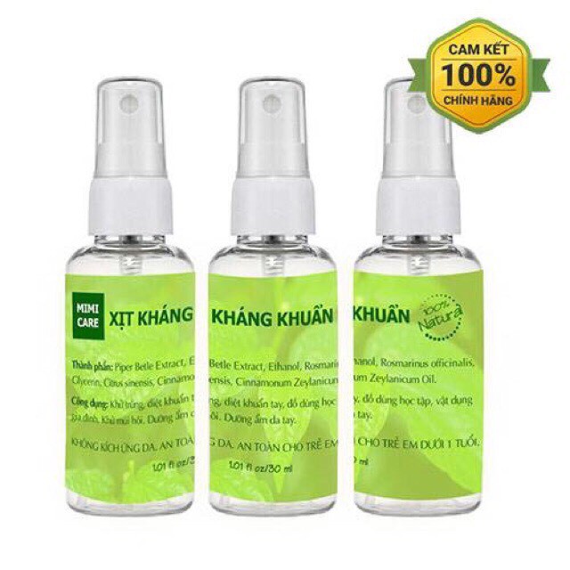 chai Xịt kháng_khuẩn Mini Care