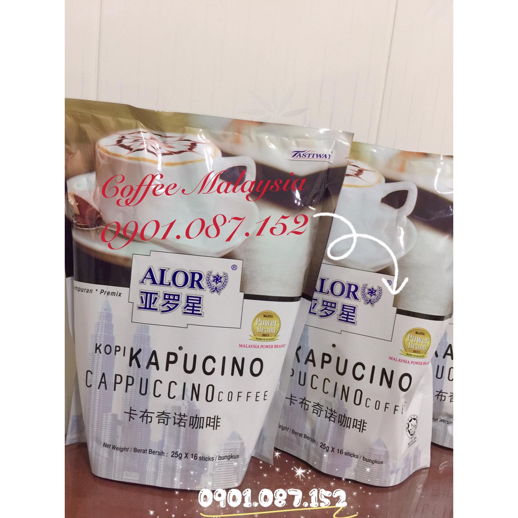 Cà phê trắng Alor Cappuccino