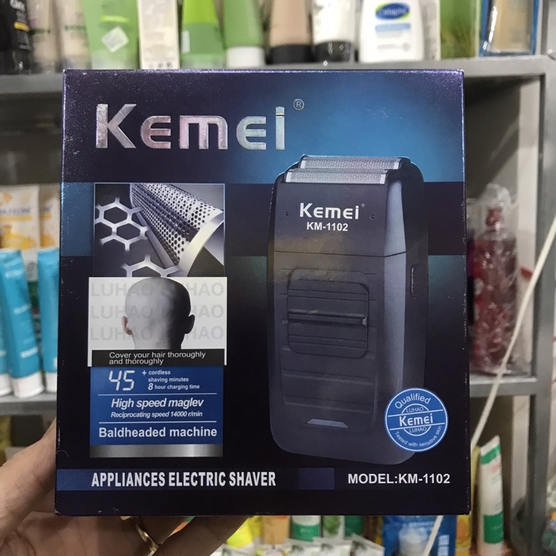 Máy Cạo Râu Kemei KM-1102