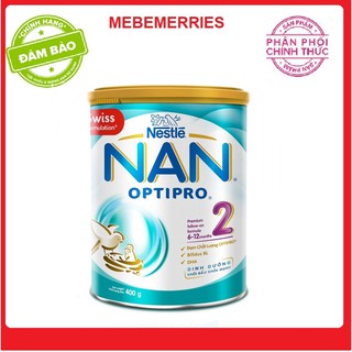 Sữa bột Nan Pro 2 - hộp 400g (dành cho trẻ từ 6 - 12 tháng)