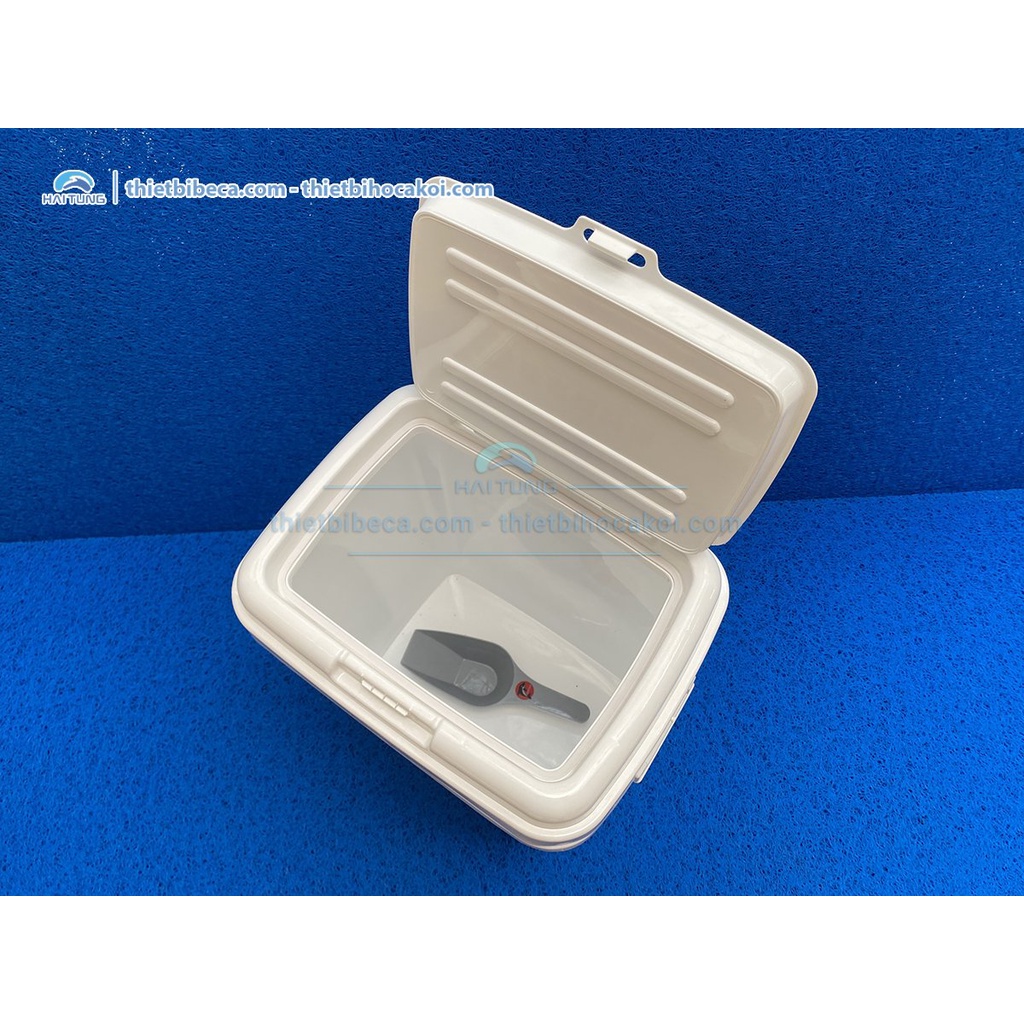 Thùng Nhựa Đựng Cám Cá Porpoise. Chứa Được Tối Đa 15Kg Thức Ăn Cho Cá